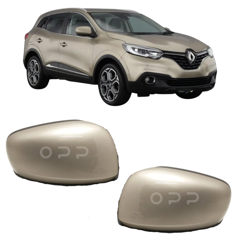 Renault Kadjar 2015-2023 Door Wing Mirror Cover Painted Dune Beige