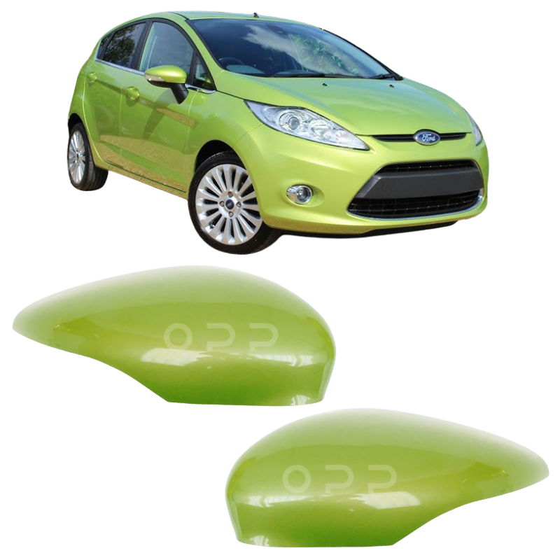 Ford Fiesta 2008-2017 Door Wing Mirror Cover Painted Squeeze Green