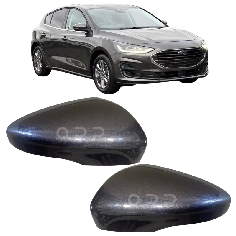 Ford Focus MK4 2018- Door Wing Mirror Cover Painted Magnetic Grey