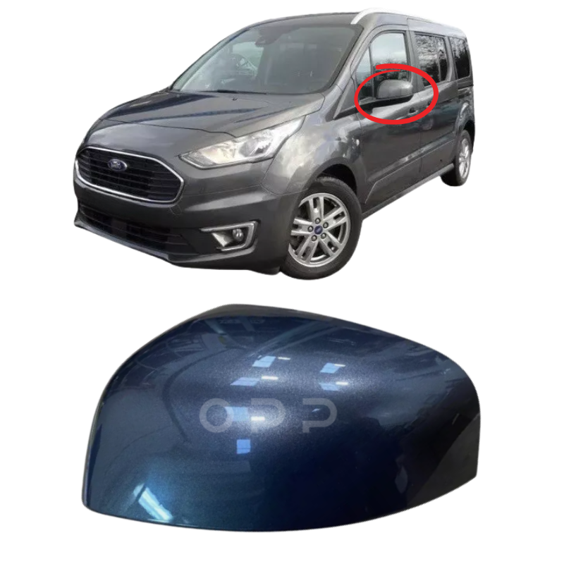 Ford Grand Tourneo Connect 2013-2018 Door Wing Mirror Cover Painted Magnetic Grey