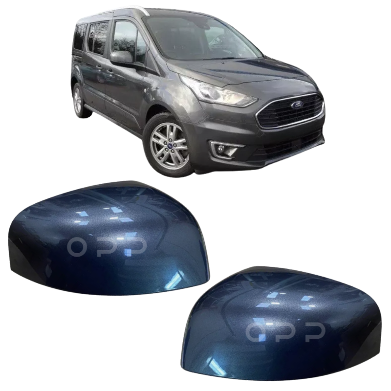 Ford Grand Tourneo Connect 2013-2018 Door Wing Mirror Cover Painted Magnetic Grey