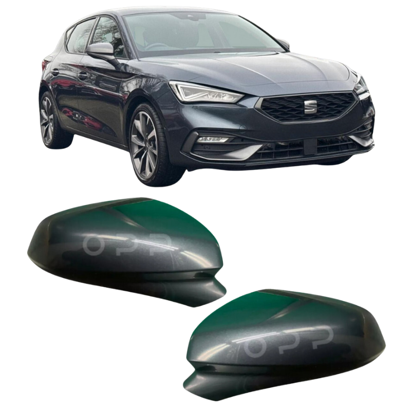 Seat Leon 2005- Door Wing Mirror Cover Painted