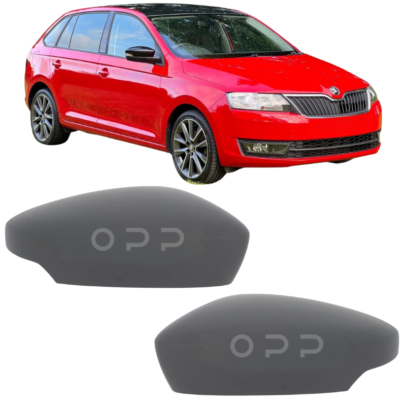 Skoda Rapid Spaceback 2016-2019 Door Wing Mirror Cover Painted