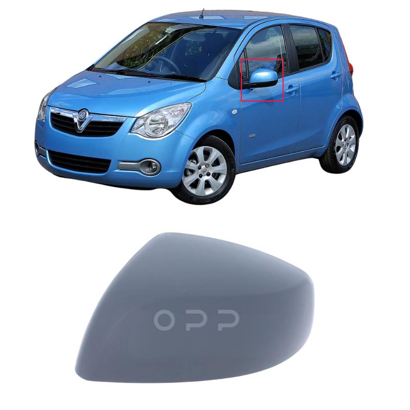 Vauxhall Agila 2008-2014 Door Wing Mirror Cover Painted
