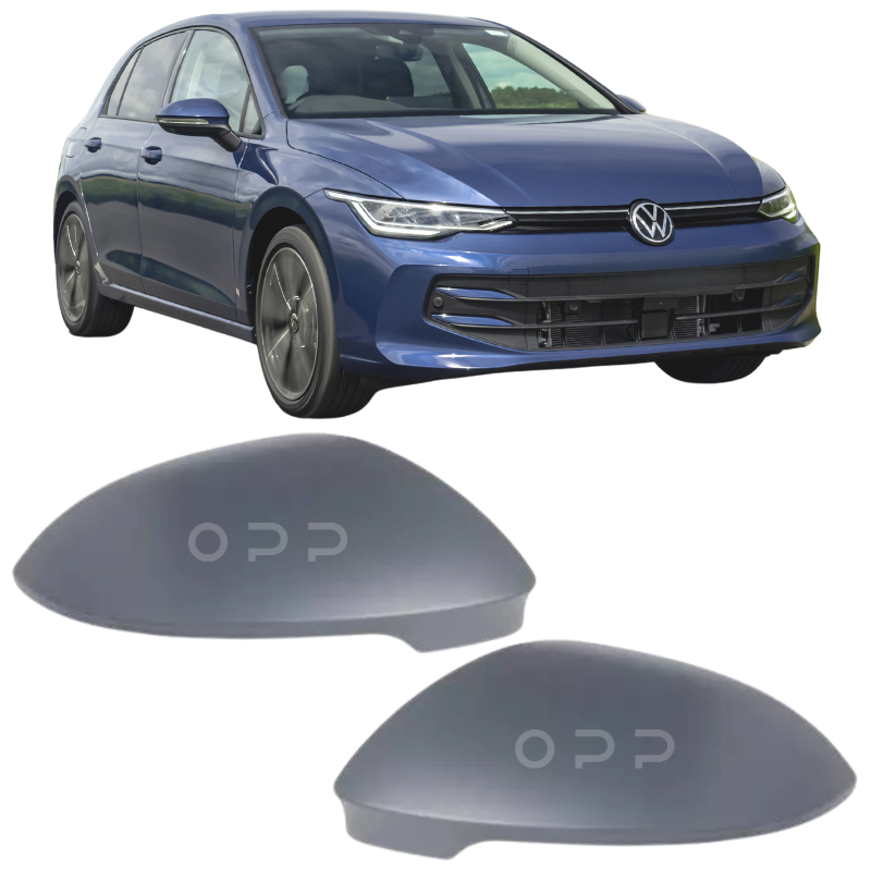 VW Golf MK8 2020- Door Wing Mirror Cover Painted
