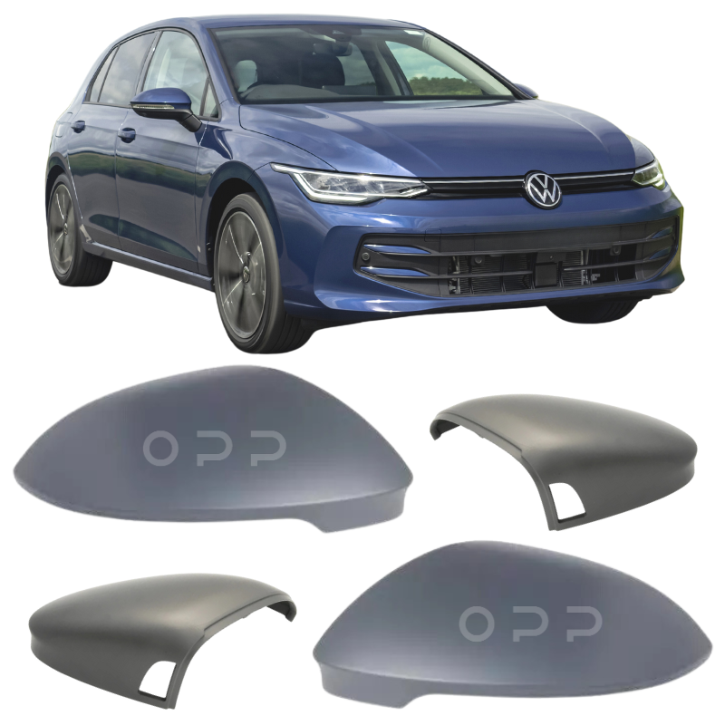 VW Golf MK8 2020- Door Wing Mirror Cover Painted