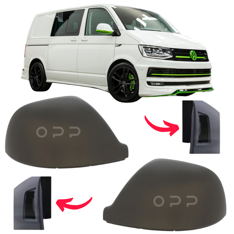 VW T5 T5.1 T6 T6.1 Transporter 2010-2024 Door Wing Mirror Cover Painted