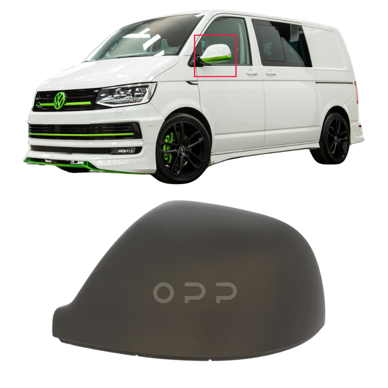 VW T5 T5.1 T6 T6.1 Transporter 2010-2024 Door Wing Mirror Cover Painted