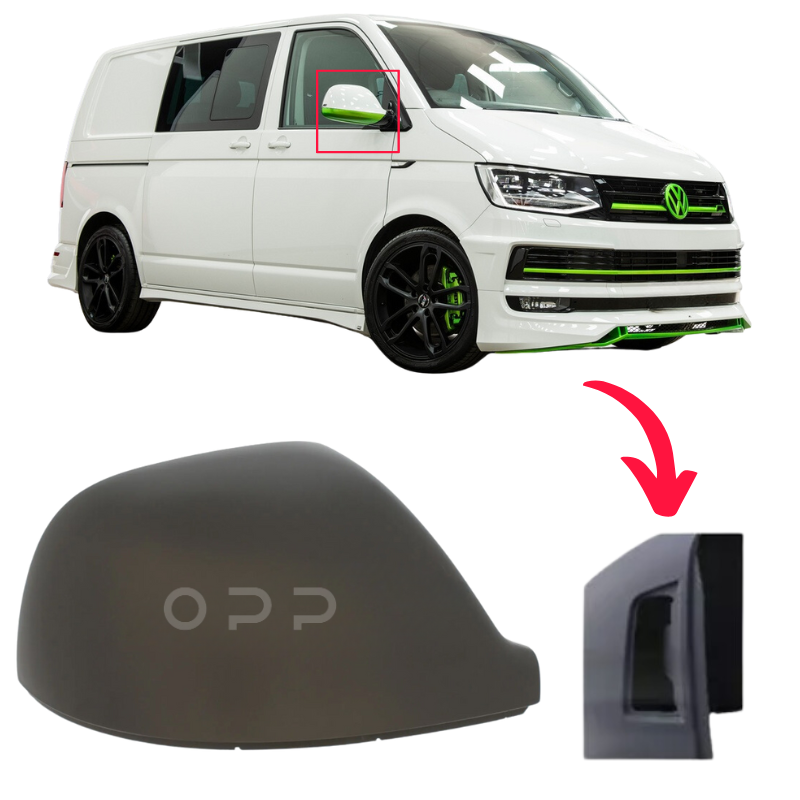 VW T5 T5.1 T6 T6.1 Transporter 2010-2024 Door Wing Mirror Cover Painted