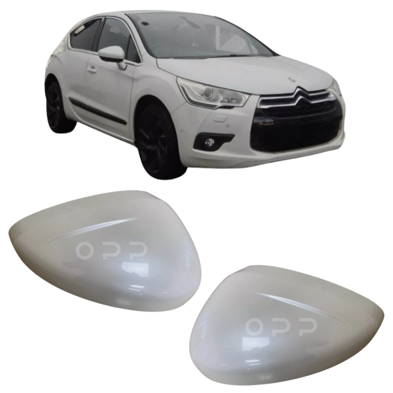 Citroen DS4 2011-2018 Door Wing Mirror Cover Painted White Pearl