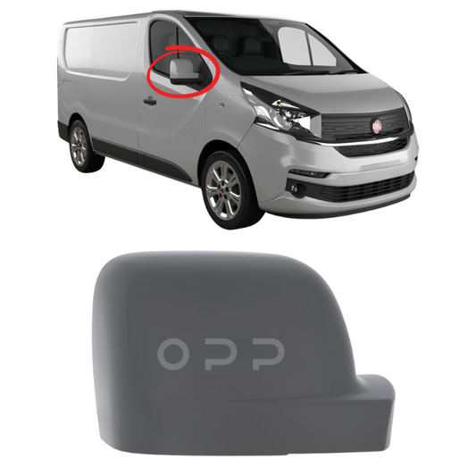 Fiat Talento 2016-2022 Door Wing Mirror Cover Painted