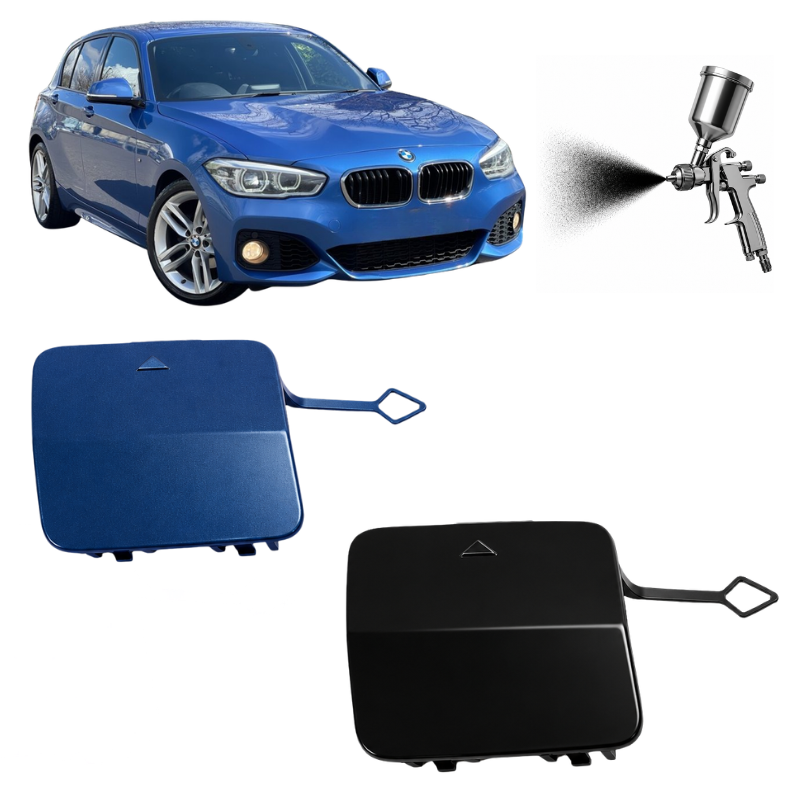 BMW 1 Series F20 F21 2015-2019 Towing Eye Cover Painted Any Colour