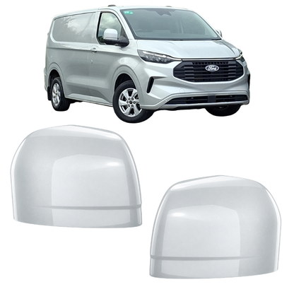 Ford Transit Custom 2023- Door Wing Mirror Cover Painted Moondust Silver