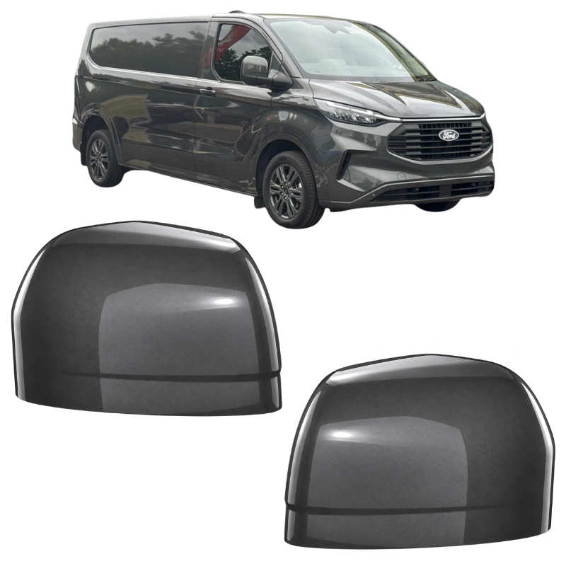 Ford Transit Custom 2023- Door Wing Mirror Cover Painted Magnetic Grey