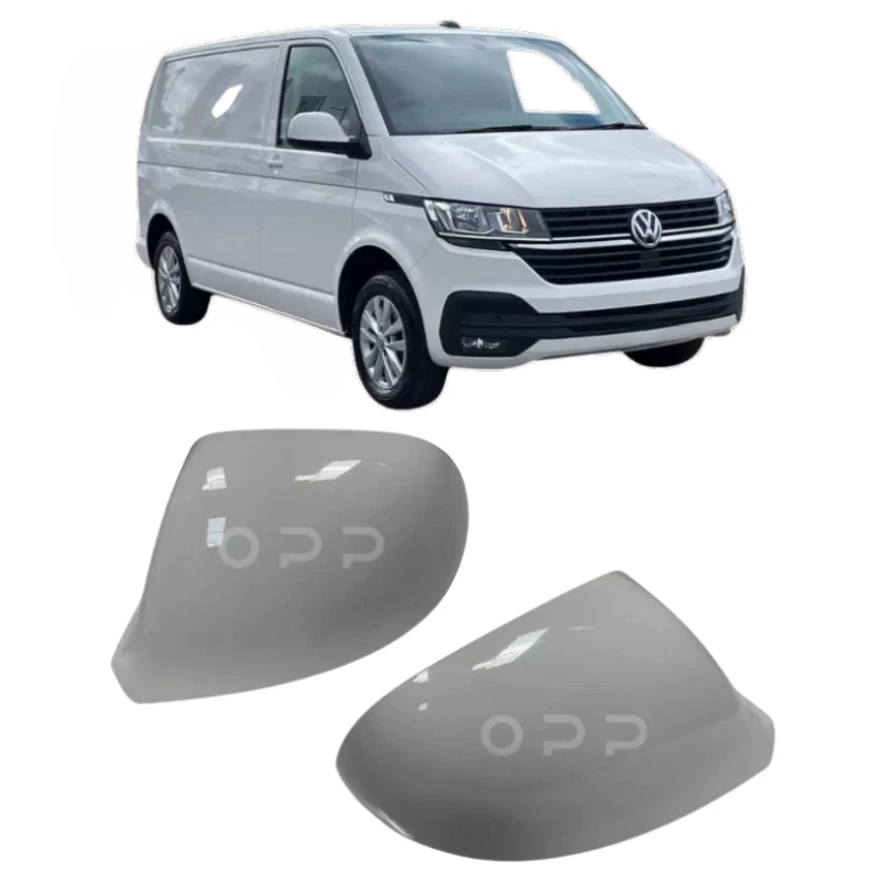 VW T6.1 Transporter 2020-2024 Door Wing Mirror Cover Painted Candy White LB9A