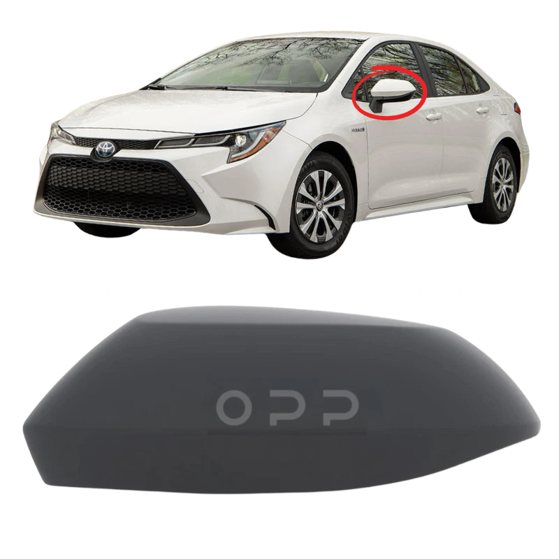 Toyota Corolla 2019-2025 Door Wing Mirror Cover Painted