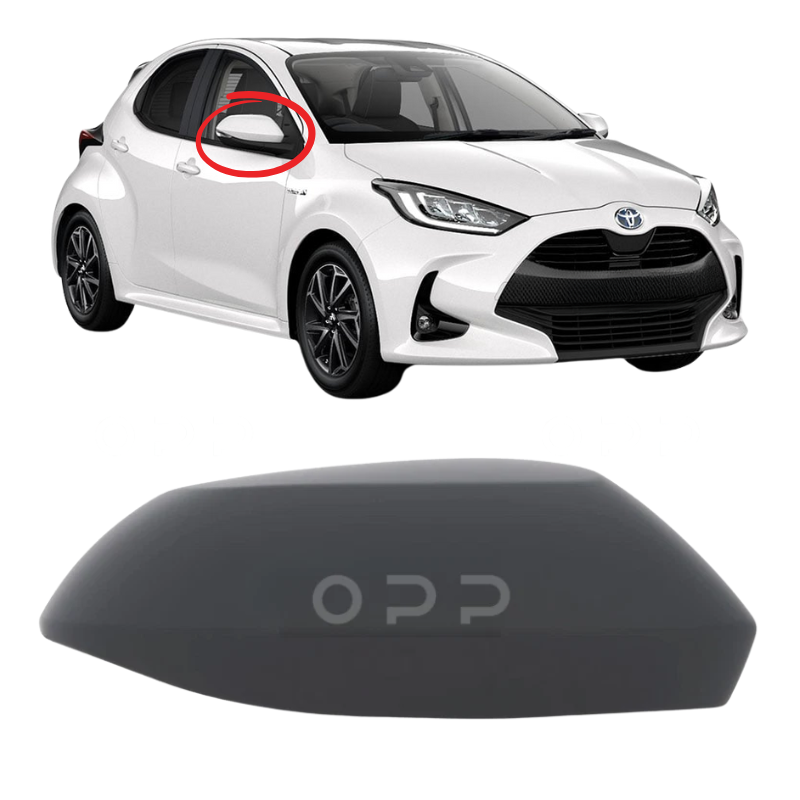 Toyota Yaris 2011-2025 Door Wing Mirror Cover Painted