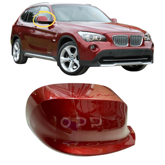 BMW X1 E84 2009-2012 Door Wing Mirror Cover Painted Vermillion Red