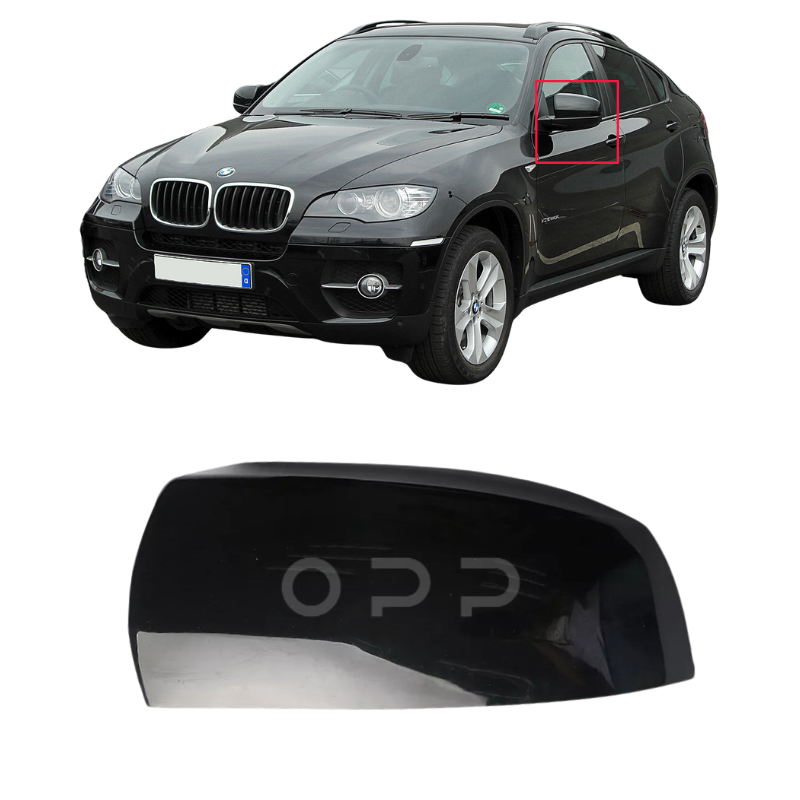 BMW X6 2007- Door Wing Mirror Cover Painted