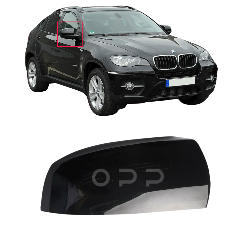 BMW X6 2007- Door Wing Mirror Cover Painted