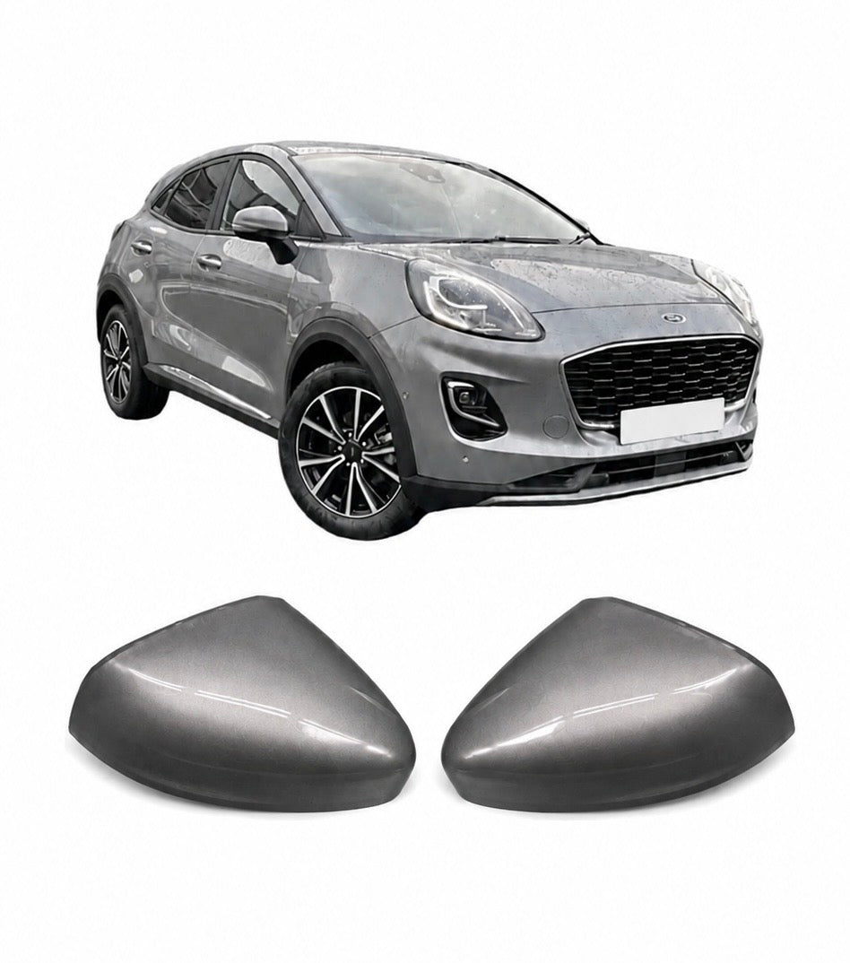 Ford Puma 2019- Door Wing Mirror Cover Painted Solar Silver