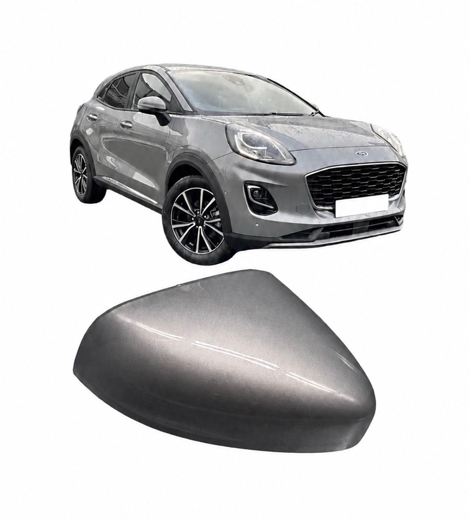 Ford Puma 2019- Door Wing Mirror Cover Painted Solar Silver