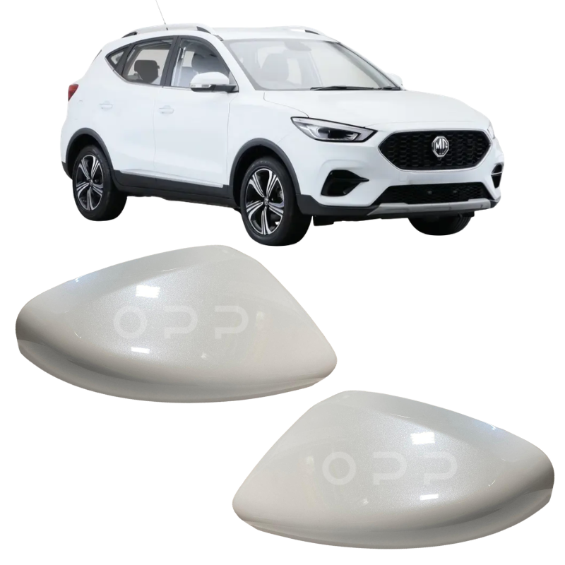 MG ZS 2017-2024 Door Wing Mirror Cover Painted Pearl White 5WSD
