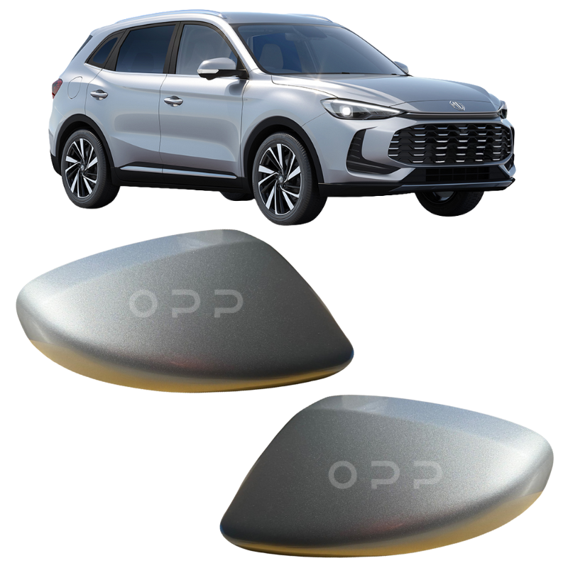 MG ZS 2017-2025 Door Wing Mirror Cover Painted Medal Silver SSA