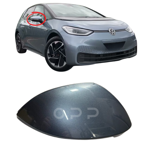 VW ID3 2020- Door Wing Mirror Cover Painted Stone Washed Blue LD5H