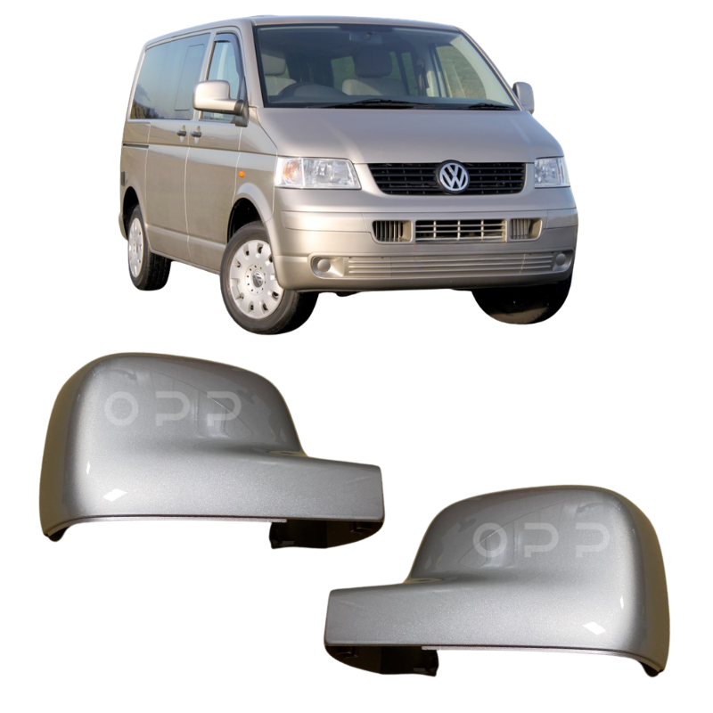 VW T5 Transporter Caravelle 2003-2010 Door Wing Mirror Cover Painted Wheat Beige LD1W