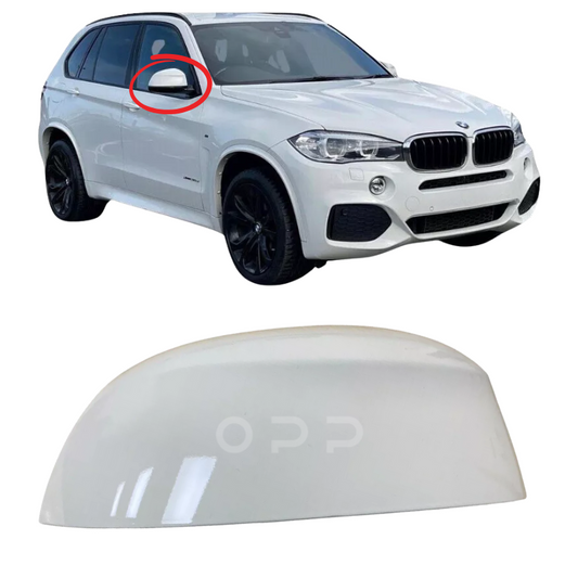 BMW X4 F26 2014-2019 Door Wing Mirror Cover Painted White