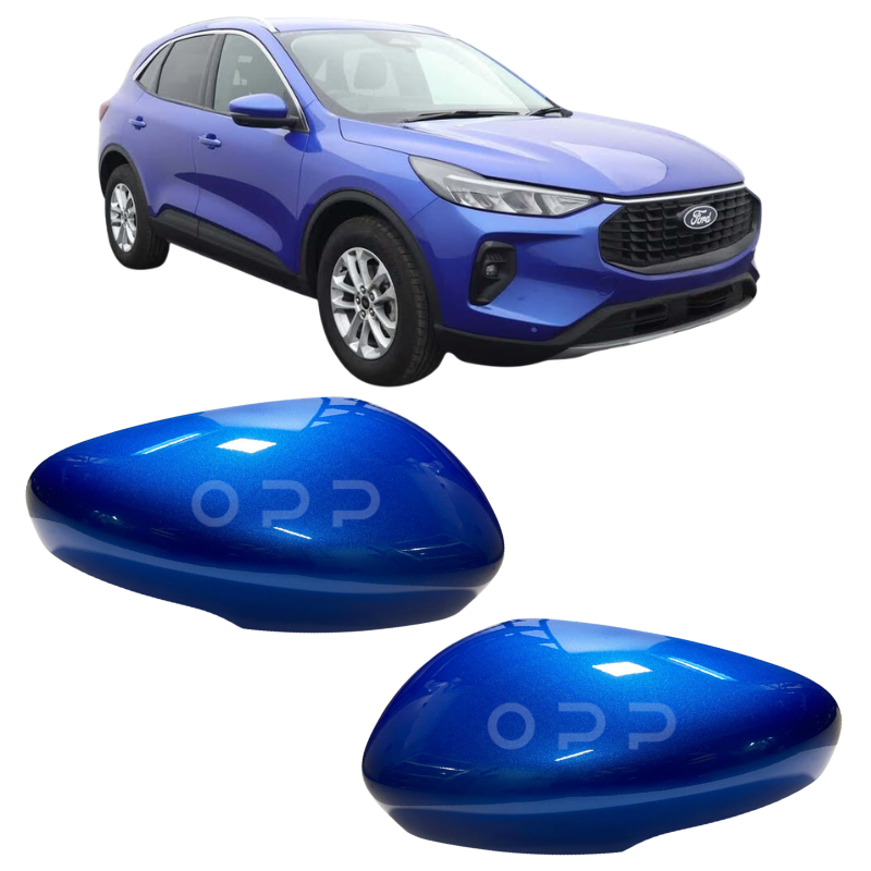 Ford Kuga 2019- Door Wing Mirror Cover Painted Desert Island Blue