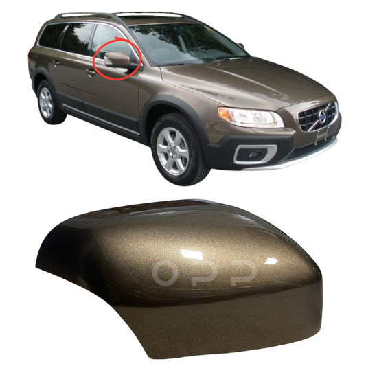 Volvo XC70 2007-2014 Wing Mirror Cover Painted Twilight Bronze