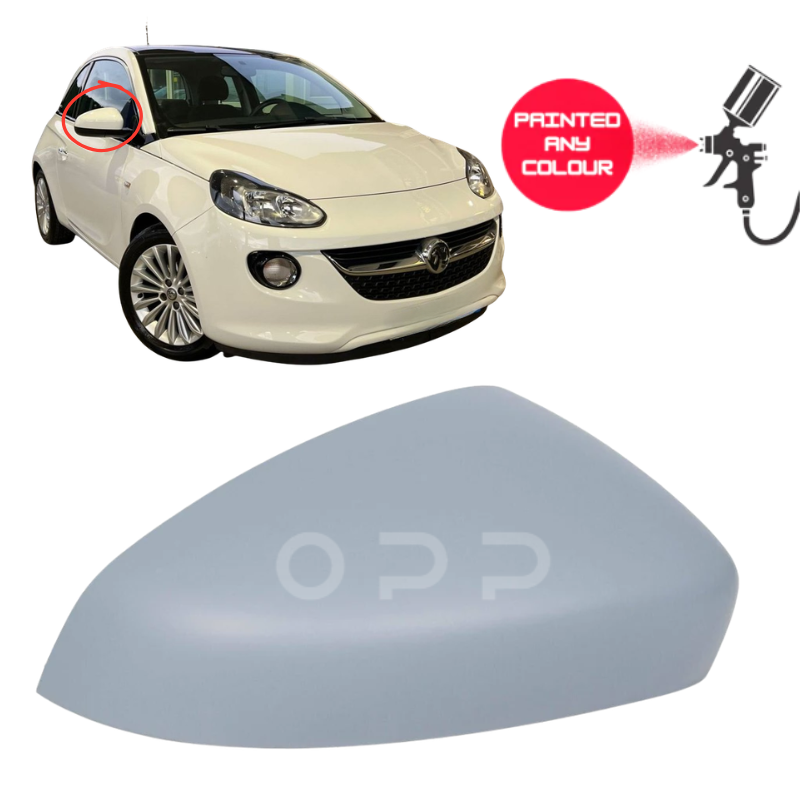 Vauxhall Adam 2012-2019 Door Wing Mirror Cover Painted