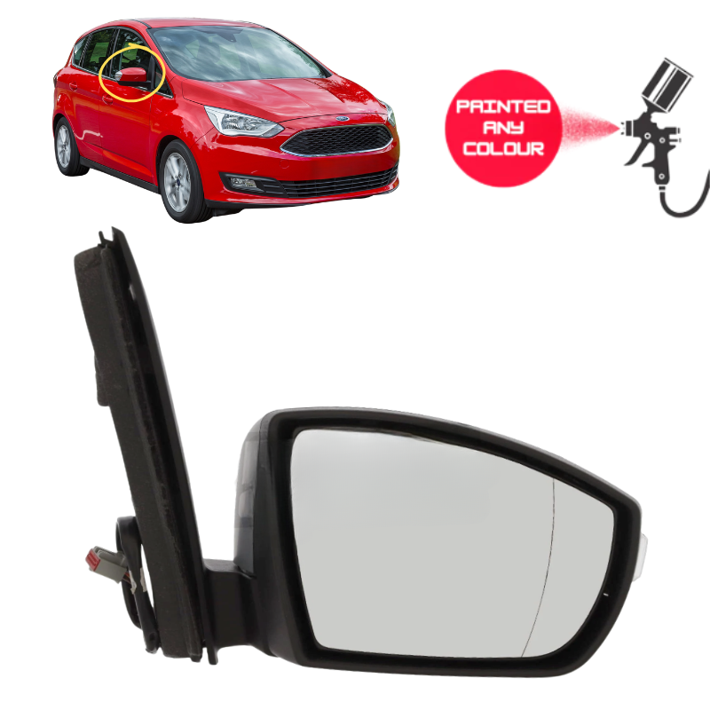 Ford C-Max 2015-2019 Door Wing Mirror Complete Painted Electric