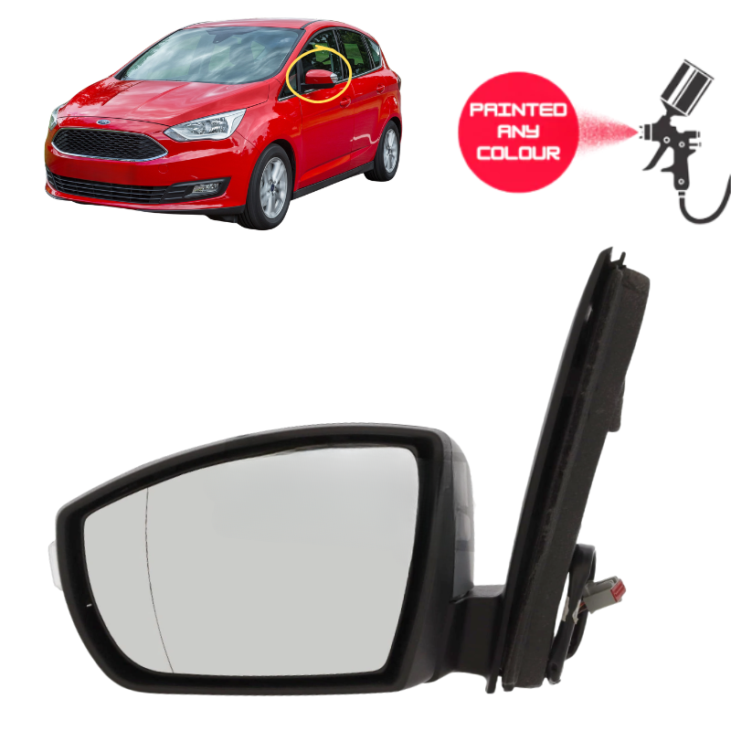 Ford C-Max 2015-2019 Door Wing Mirror Complete Painted Electric