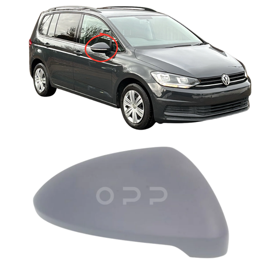 VW Touran 2015-2021 Door Wing Mirror Cover Painted