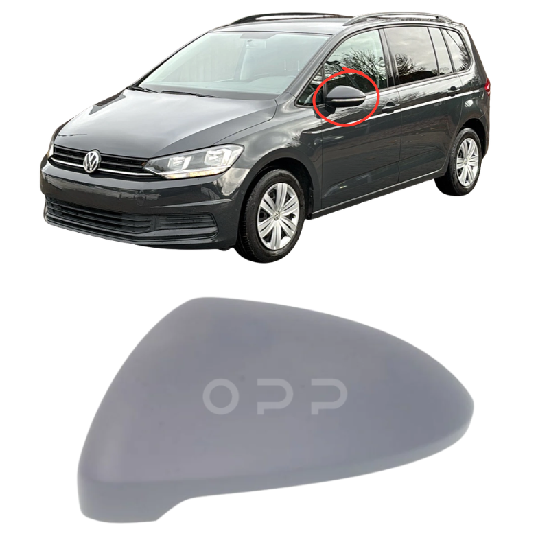 VW Touran 2015-2021 Door Wing Mirror Cover Painted