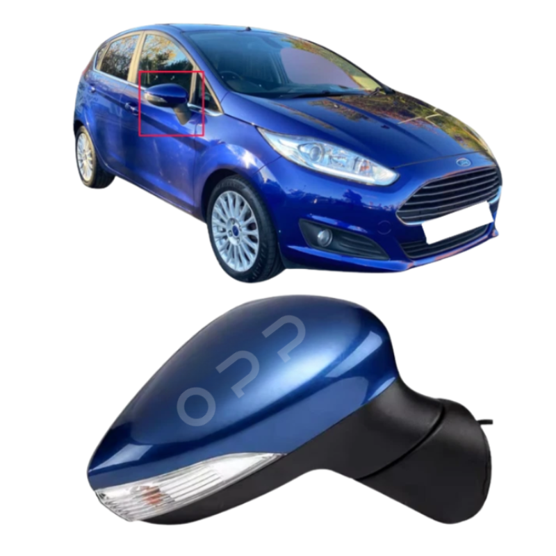 Ford Fiesta MK7 2013-2017 Wing Mirror Painted Deep Impact Blue