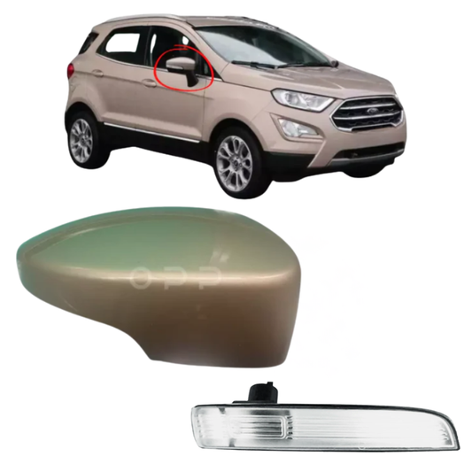 Ford Kuga 2013-2019 Door Wing Mirror Cover & Indicator Painted Silk Beige