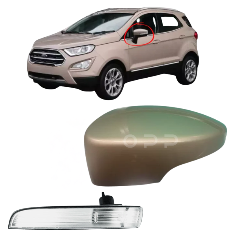 Ford Kuga 2013-2019 Door Wing Mirror Cover & Indicator Painted Silk Beige
