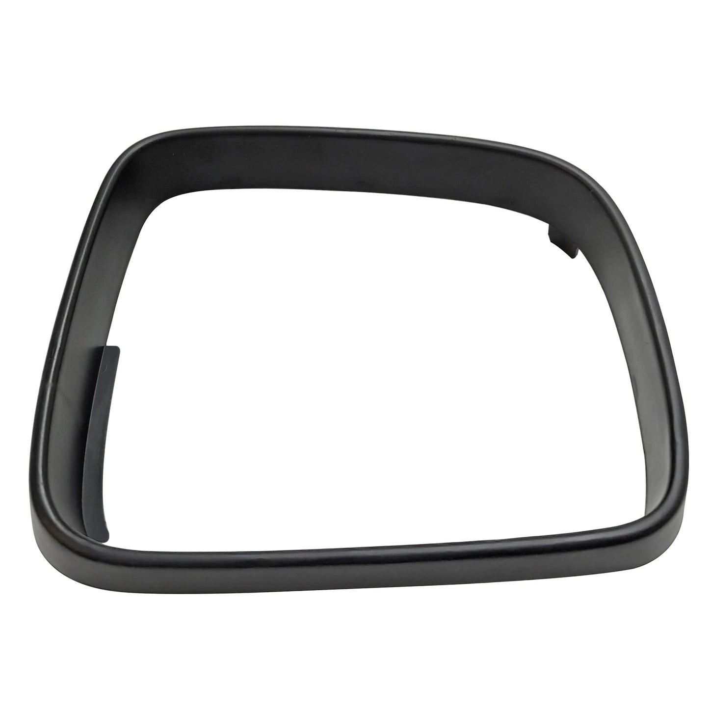 VW Caddy 2004-2021 Door Wing Mirror Cover And Outer Frame Painted Gloss Black X2 Set