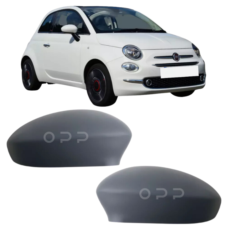 Fiat 500 500L 500X 2008-2023 Door Wing Mirror Cover Painted