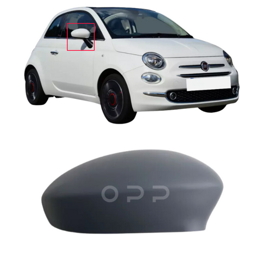 Fiat 500 500L 500X 2008-2023 Door Wing Mirror Cover Painted