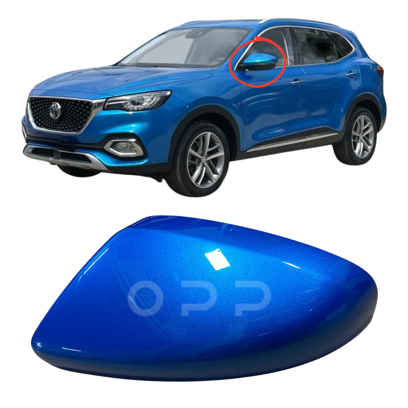 MG HS 2019-2023 Door Wing Mirror Cover Painted Surfing Blue JSM