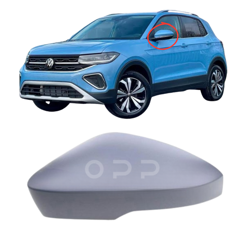 VW T-Cross 2024- Door Wing Mirror Cover Painted
