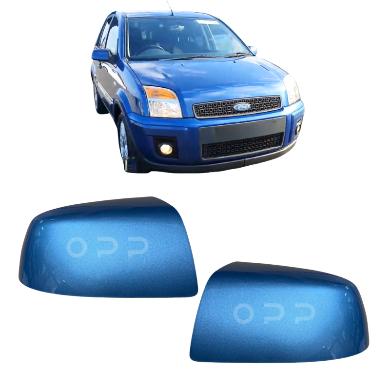 Ford Fusion 2006-2012 Door Wing Mirror Cover Painted Vision Blue