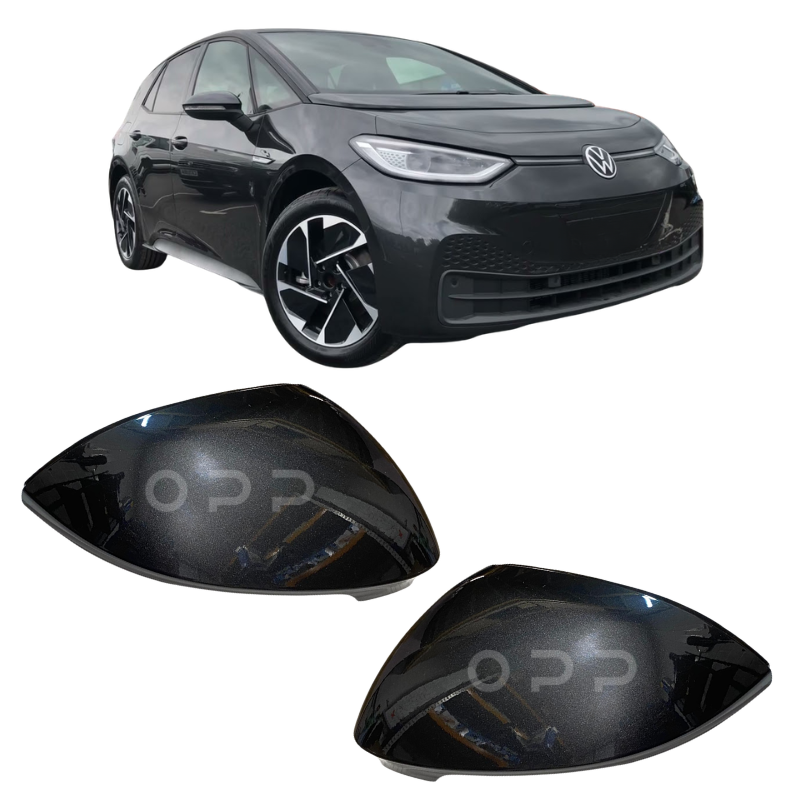 VW ID3 2020- Door Wing Mirror Cover Painted Manganese Grey LB7R