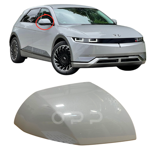Hyundai Ioniq 5 2021- Door Wing Mirror Cover Painted Cyber Grey C5G
