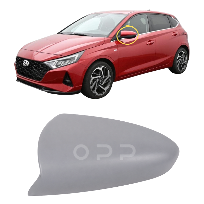 Hyundai i20 2020- Door Wing Mirror Cover Painted